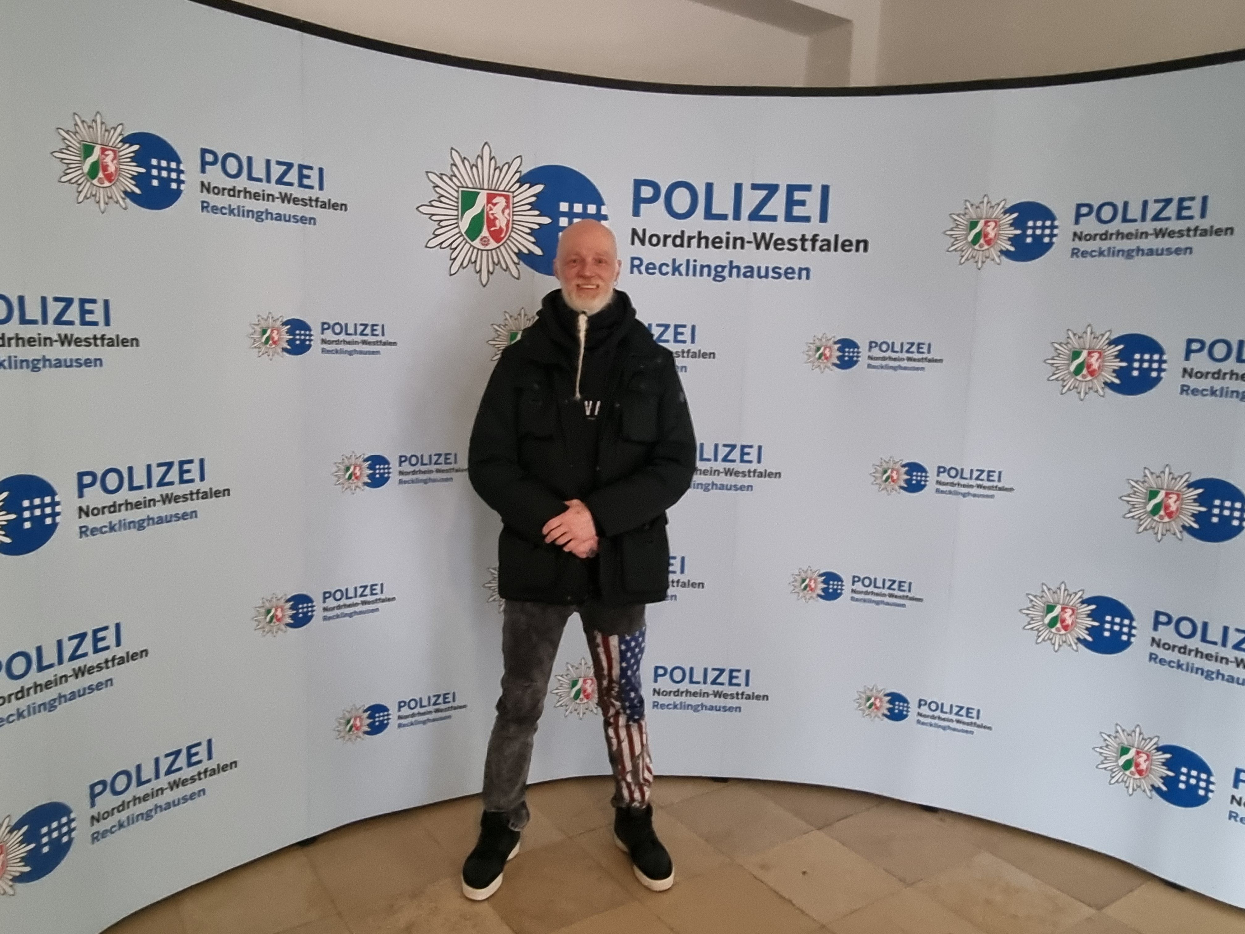 Kooperationsgespräch bei der Polizei RE