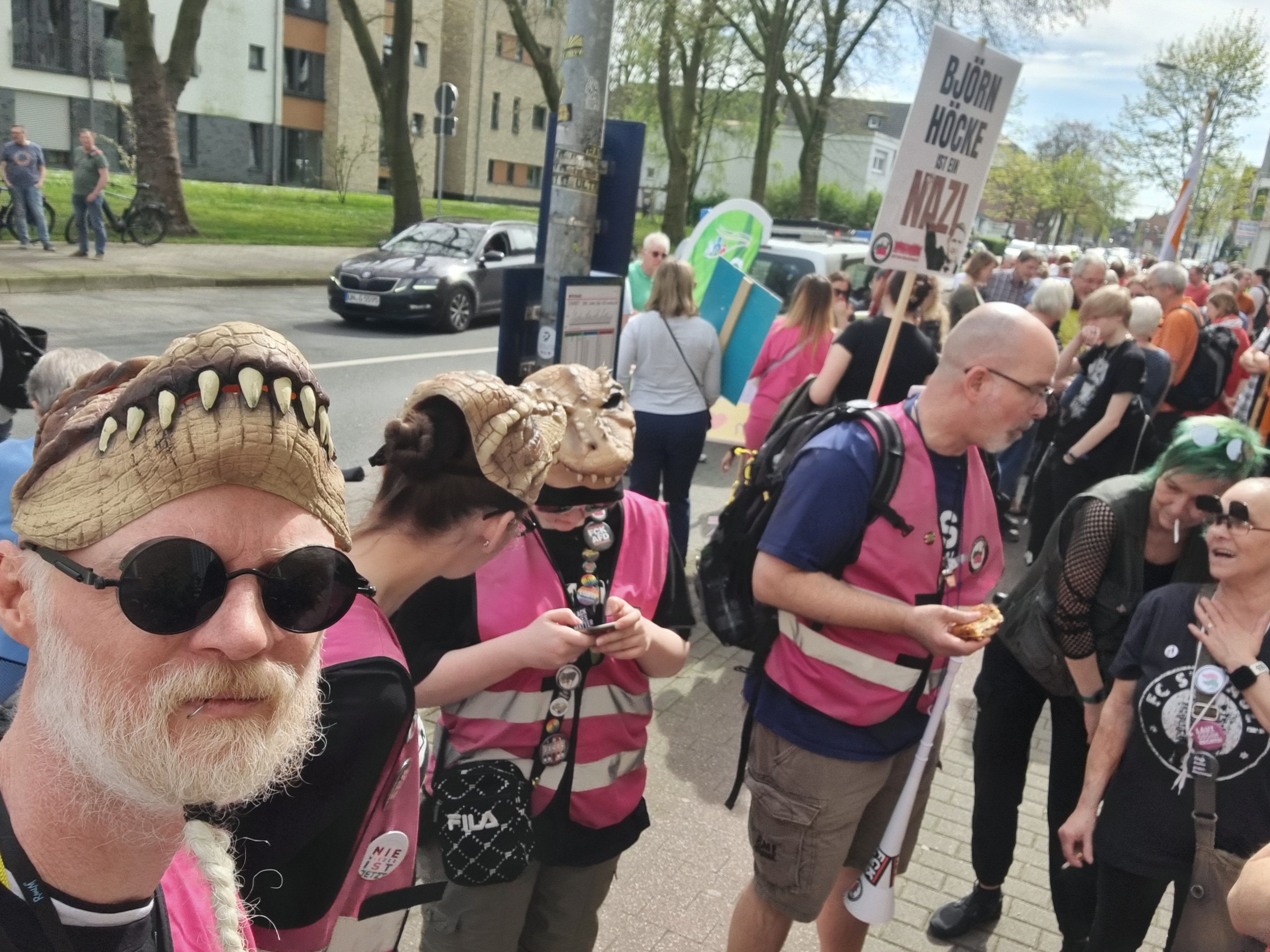 Demo gegen die Deportationspläne in Lünen