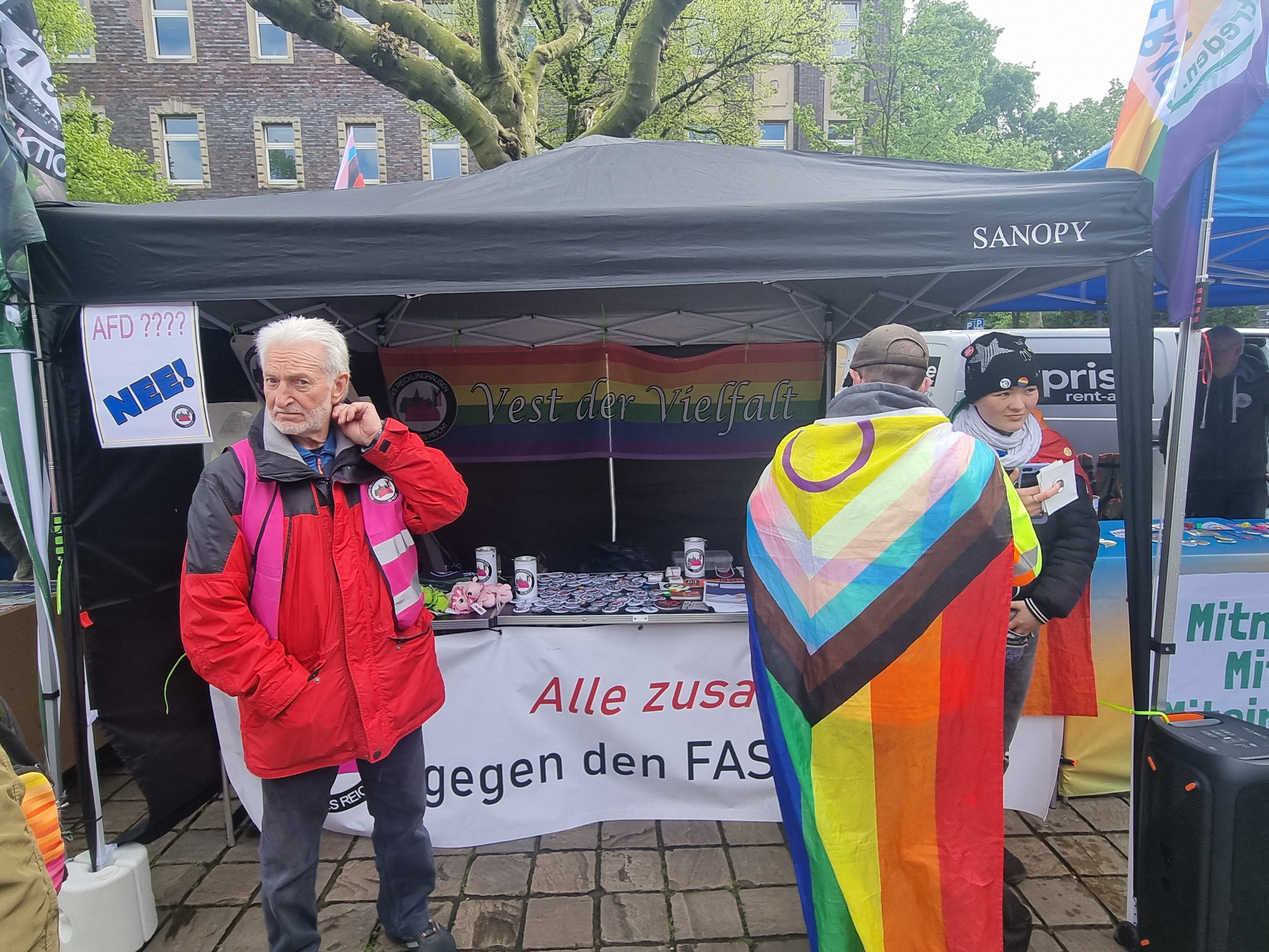 Bass gegen Hass - die Tanzdemo in Herne