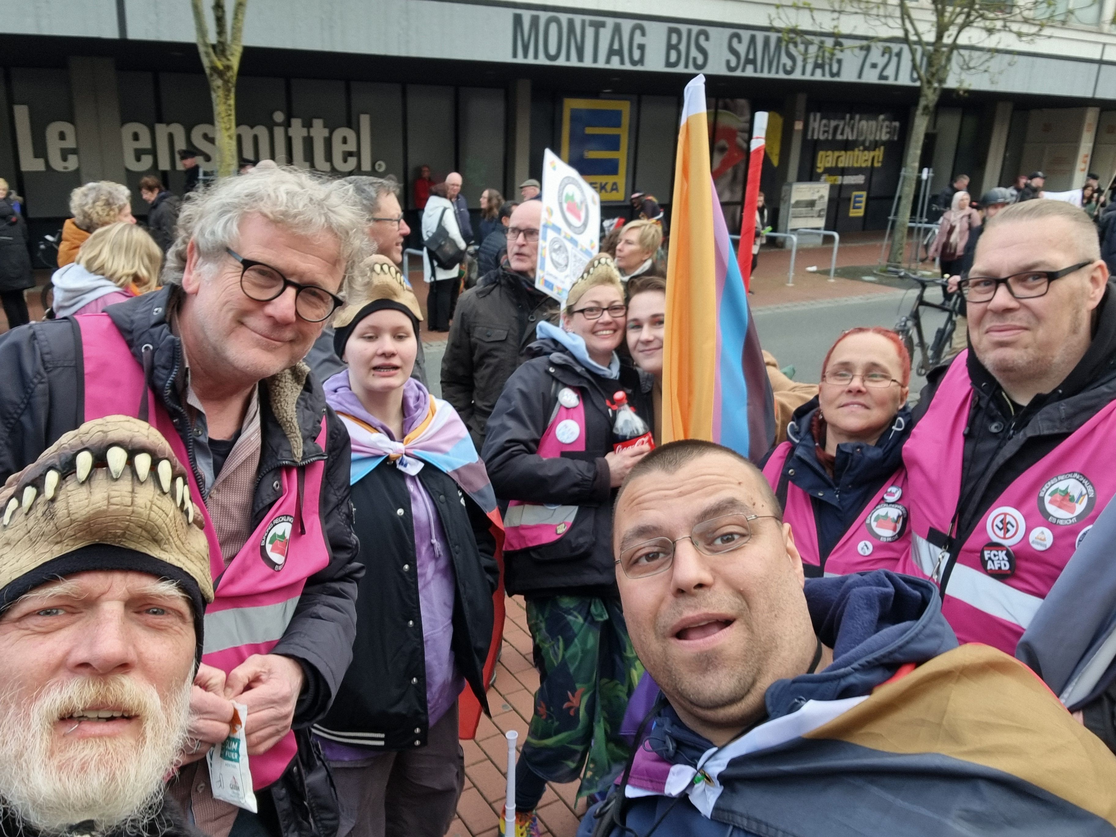 Demo gegen die Deportationspläne in Hamm