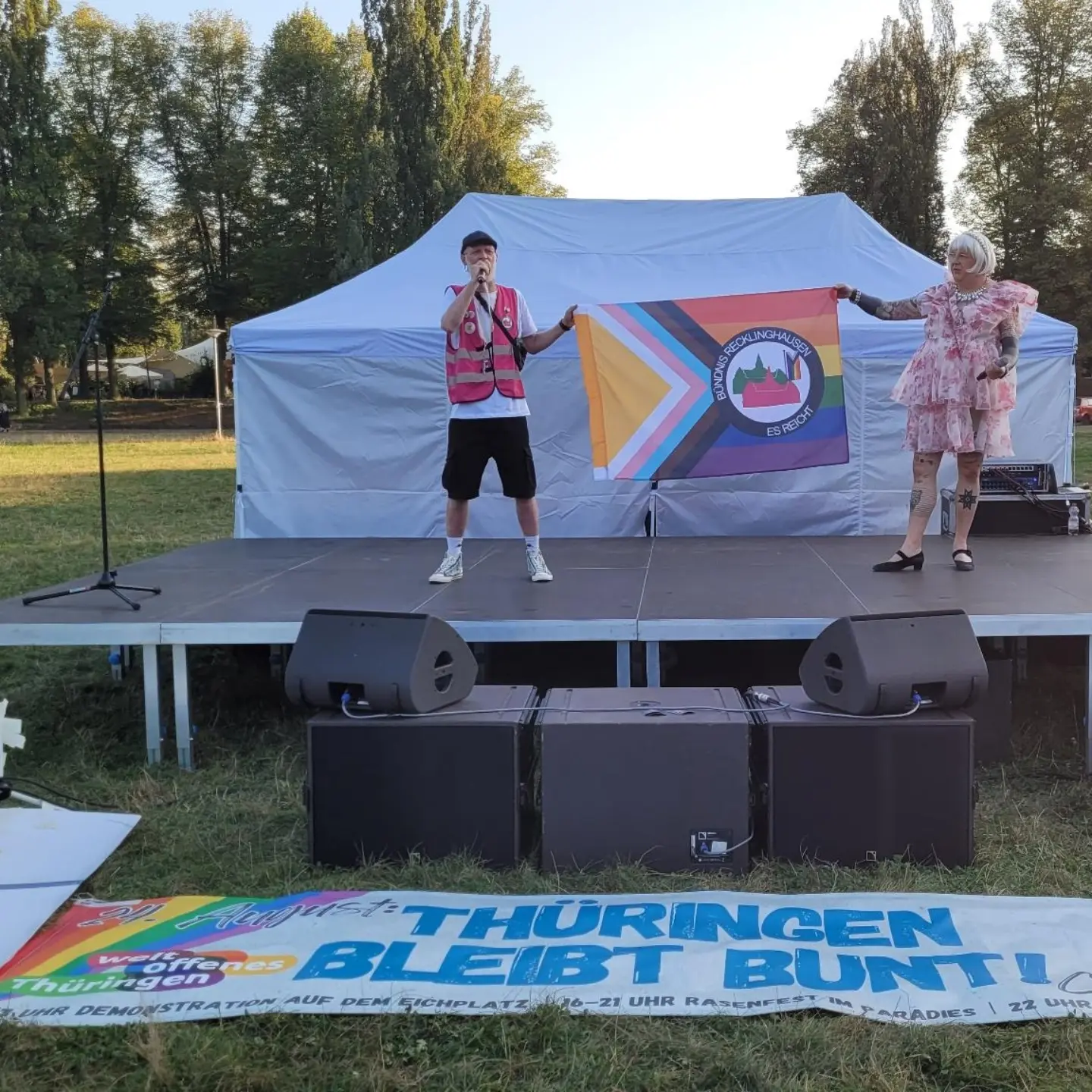 Gast beim CSD Jena